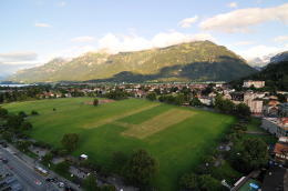 ホテル・メトロポール[Metropole Interlaken]からの眺望