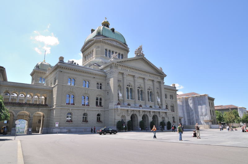 連邦議会議事堂[Bundeshaus](ベルン)