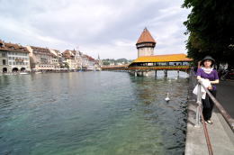 カペル橋[Kapellbrücke](ルツェルン)