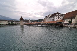 カペル橋[Kapellbrücke](ルツェルン)
